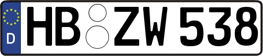 HB-ZW538