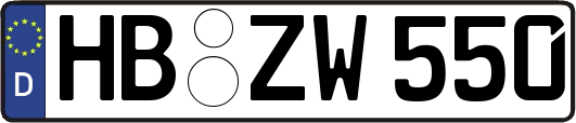 HB-ZW550