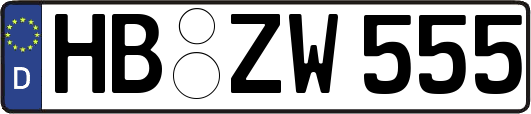 HB-ZW555