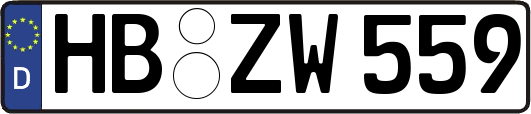 HB-ZW559