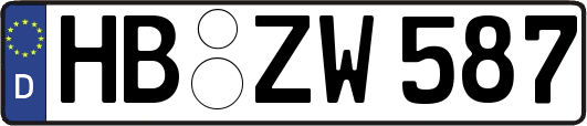 HB-ZW587