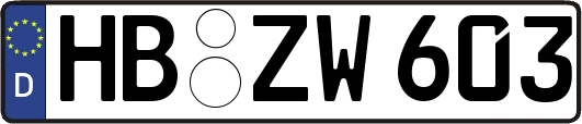 HB-ZW603