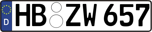 HB-ZW657