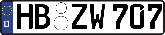 HB-ZW707