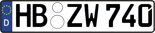 HB-ZW740