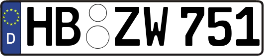 HB-ZW751