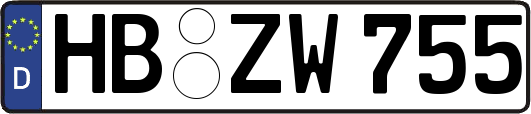 HB-ZW755