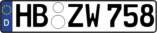 HB-ZW758