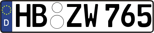 HB-ZW765