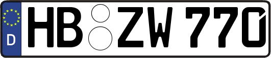 HB-ZW770