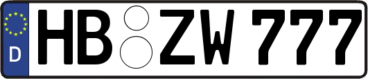HB-ZW777