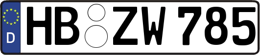 HB-ZW785