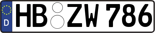 HB-ZW786