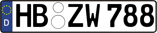 HB-ZW788