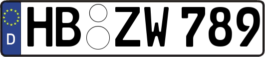 HB-ZW789
