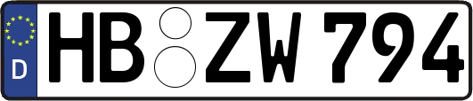 HB-ZW794