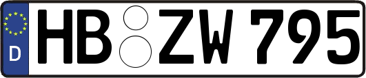 HB-ZW795
