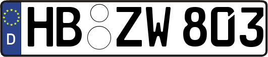 HB-ZW803