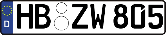 HB-ZW805