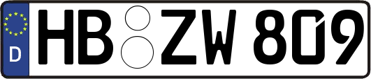 HB-ZW809