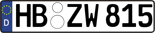 HB-ZW815