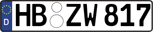 HB-ZW817