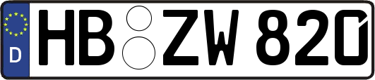 HB-ZW820