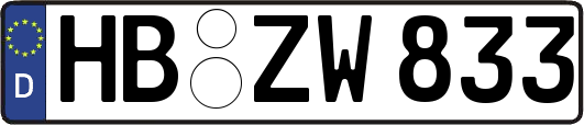 HB-ZW833