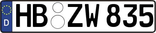 HB-ZW835