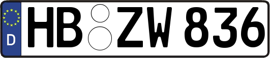 HB-ZW836