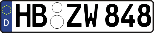 HB-ZW848