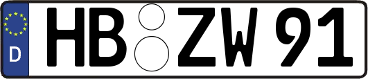 HB-ZW91