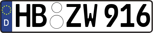 HB-ZW916