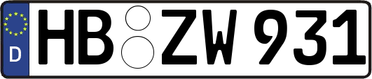 HB-ZW931
