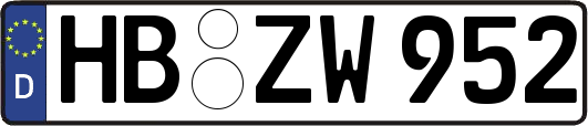 HB-ZW952
