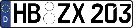 HB-ZX203