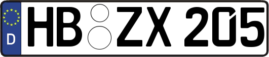 HB-ZX205
