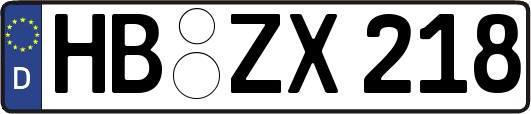 HB-ZX218