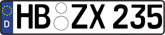 HB-ZX235