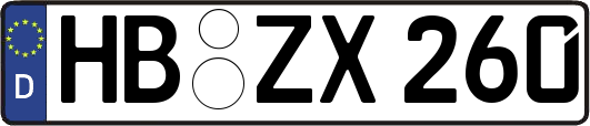 HB-ZX260