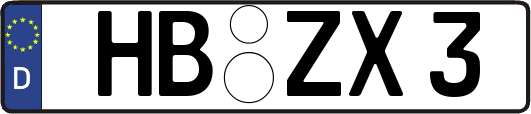 HB-ZX3