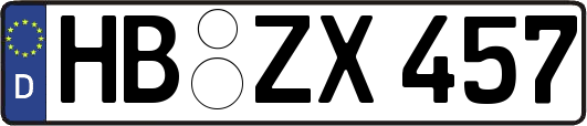 HB-ZX457