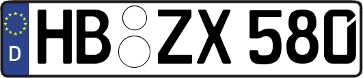 HB-ZX580
