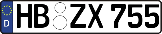 HB-ZX755