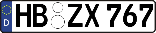 HB-ZX767