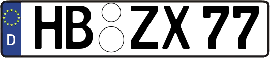 HB-ZX77