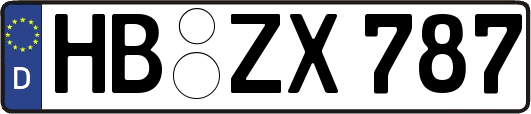HB-ZX787