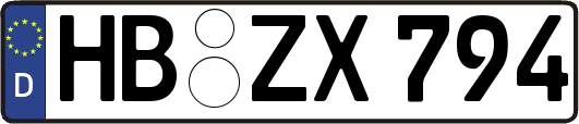 HB-ZX794