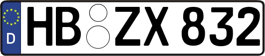 HB-ZX832