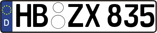 HB-ZX835